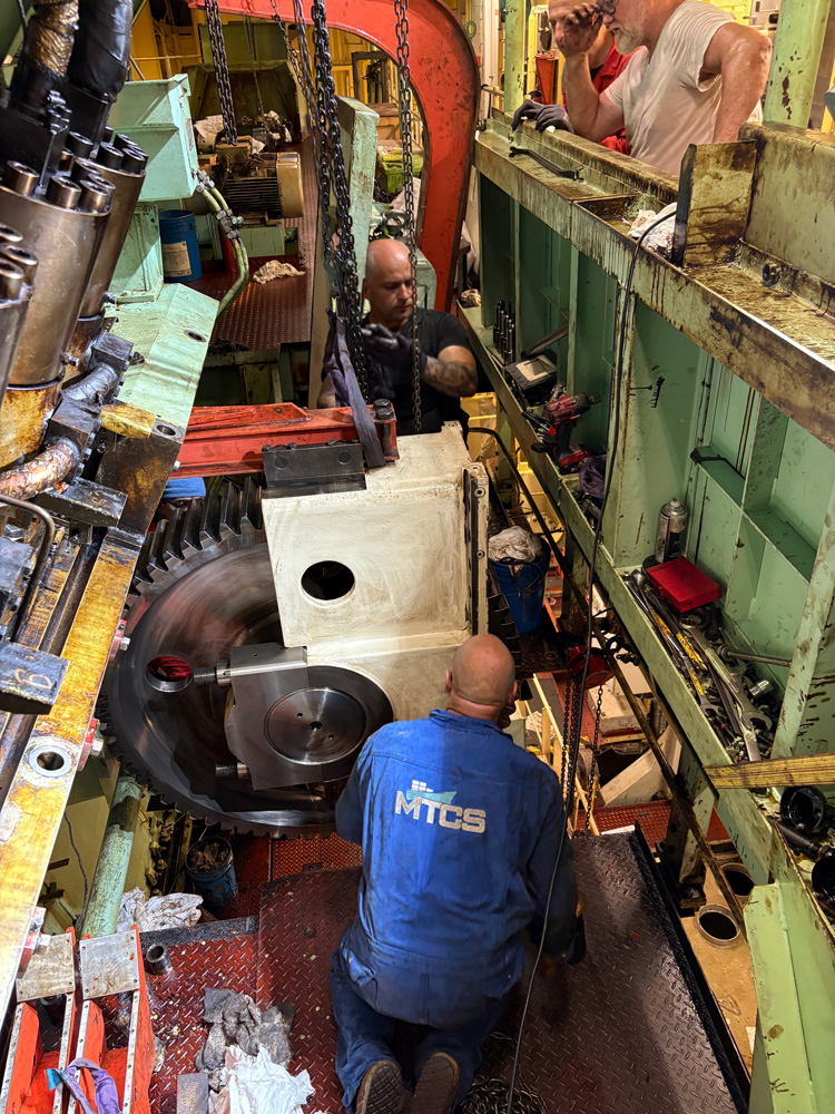 MTCS technician at work